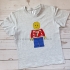 Lego gimtadienio marškinėliai