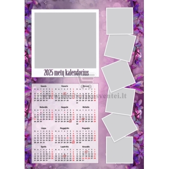 Kalendorius plakatas (VLK-24)