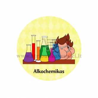 Ženkliukas "Alkochemikas"